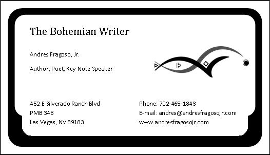 Author Business Card